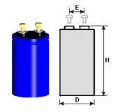 Blitzkondensator für Grafit (A) Generator, 2450 µF 360V